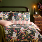 Bootanical Printed Reversible Duvet Cover Set
