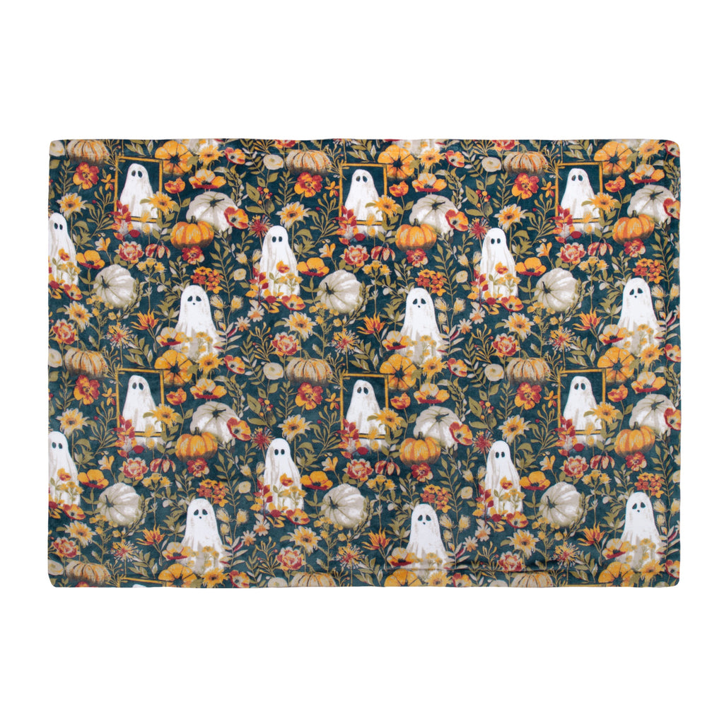 Bootanical Sherpa Fleece Throw