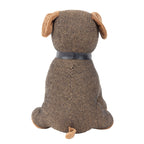 Boston Herringbone Dog Door Stop