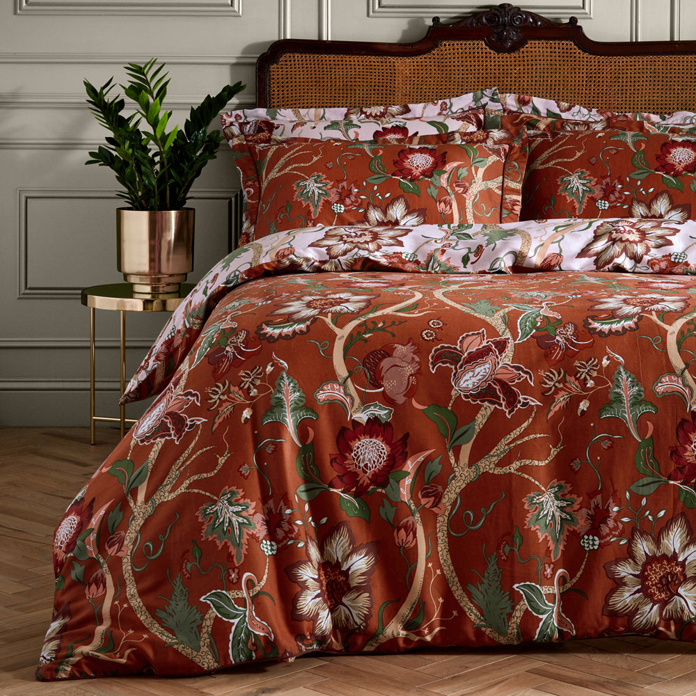 Botanist 200TC 100% Cotton Sateen Duvet Cover Set