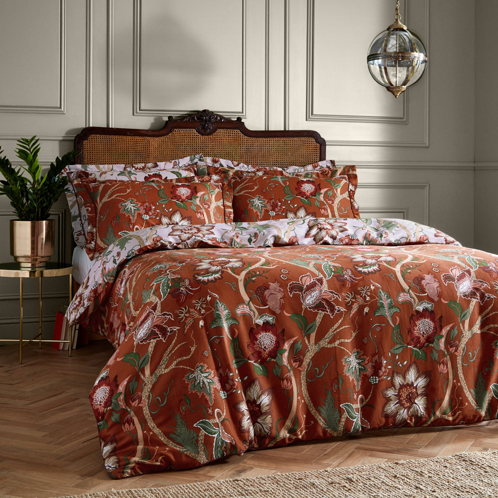 Botanist 200TC 100% Cotton Sateen Duvet Cover Set
