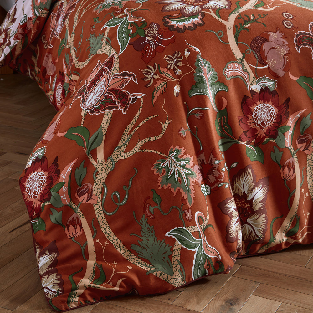 Botanist 200TC 100% Cotton Sateen Duvet Cover Set