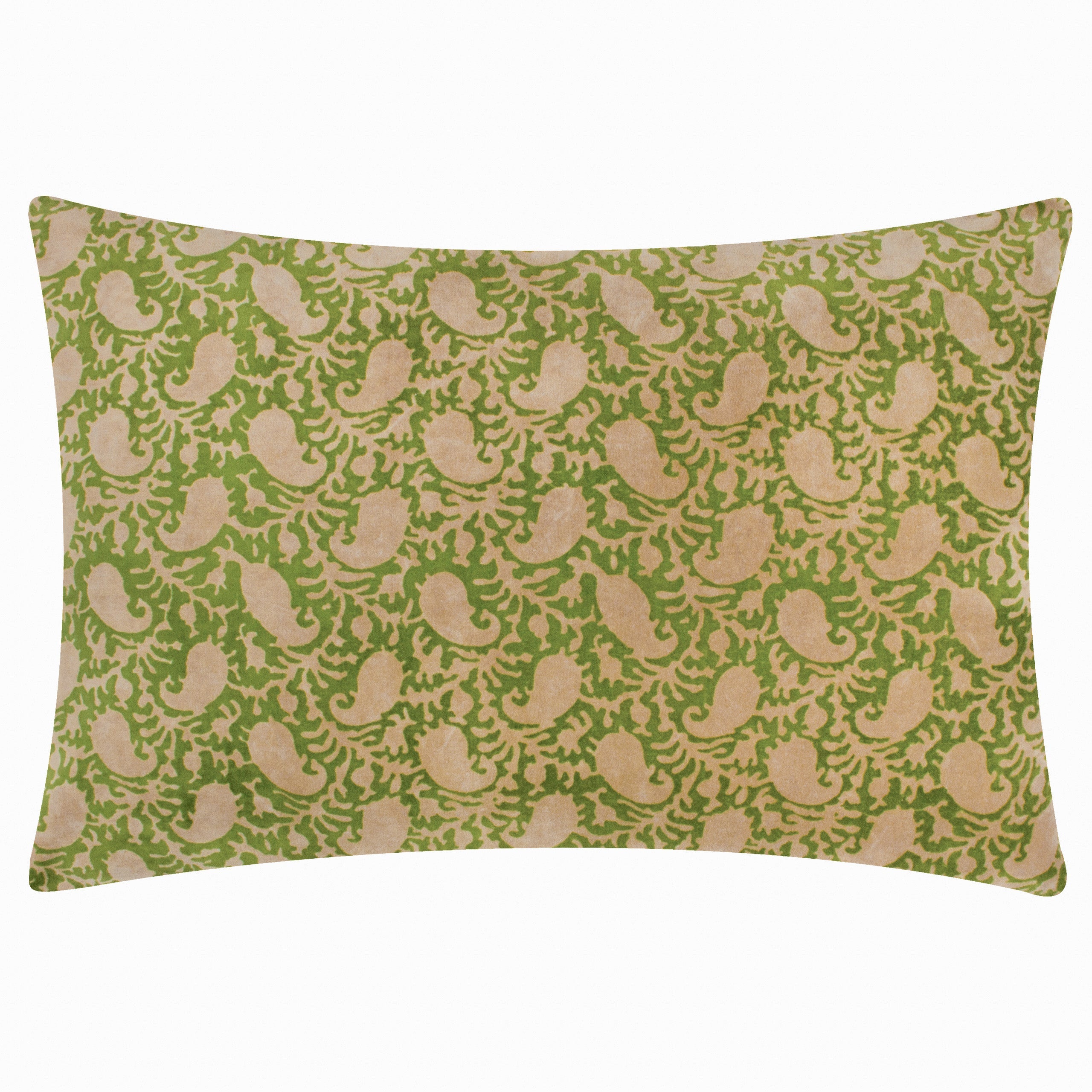 Boteh Printed Velvet Cushion