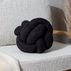 Boucle Knot Fleece Cushion