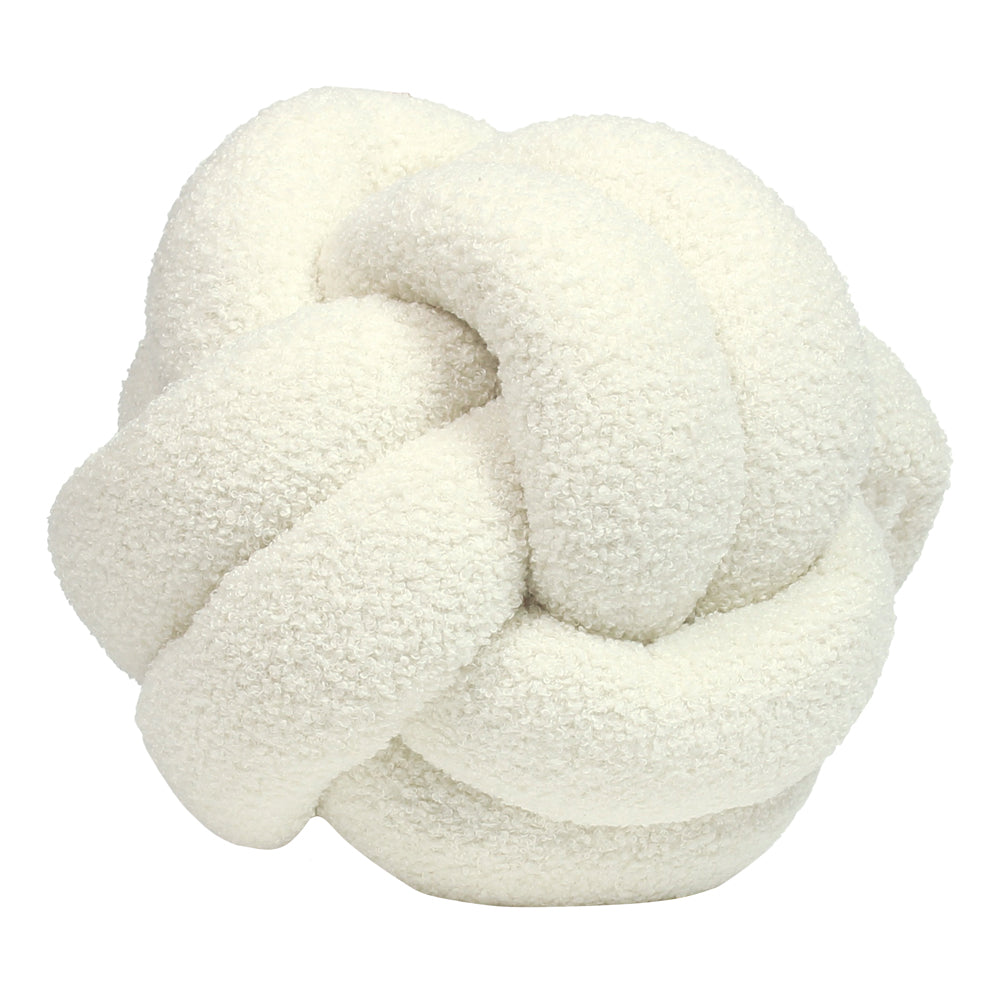 Boucle Knot Fleece Cushion
