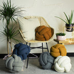 Boucle Knot Fleece Cushion