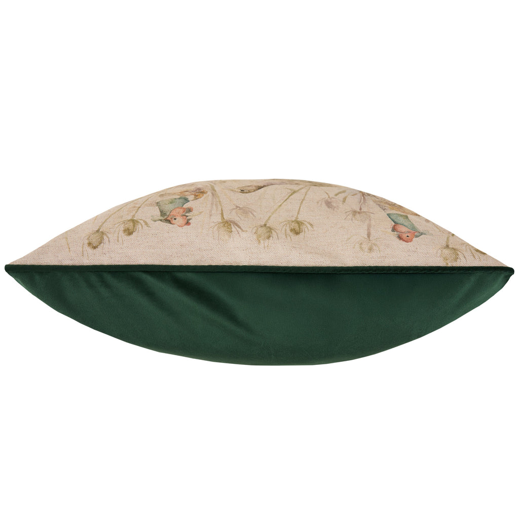 Bowmont Pheasant Printed Piped Cushion