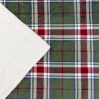 Braemar Check Sherpa Fleece Throw
