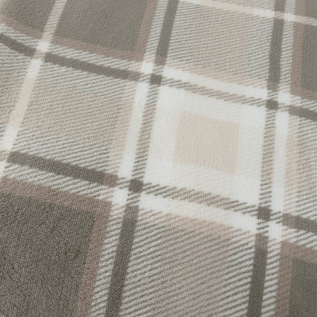 Braemar Check Sherpa Fleece Throw