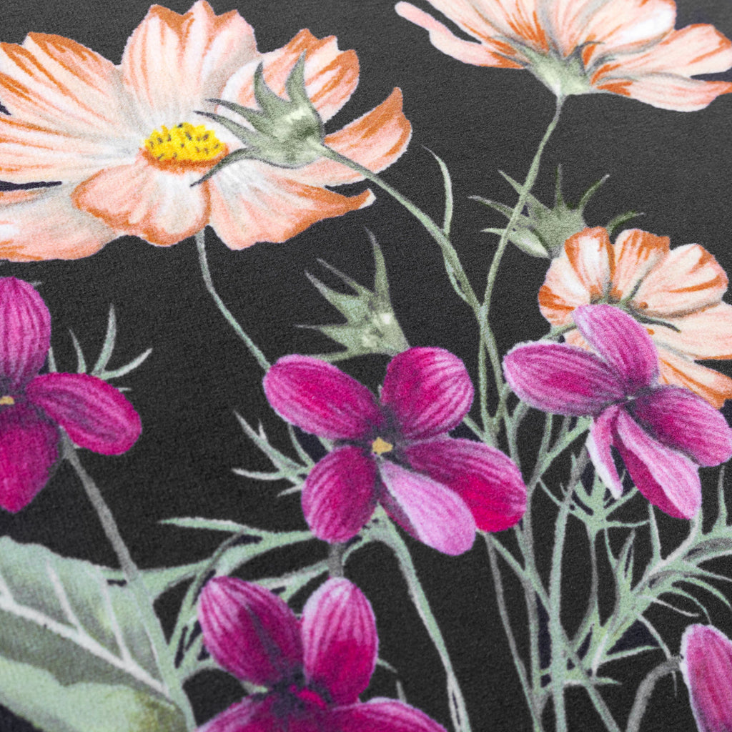 Braywick Floral Printed Velvet Cushion