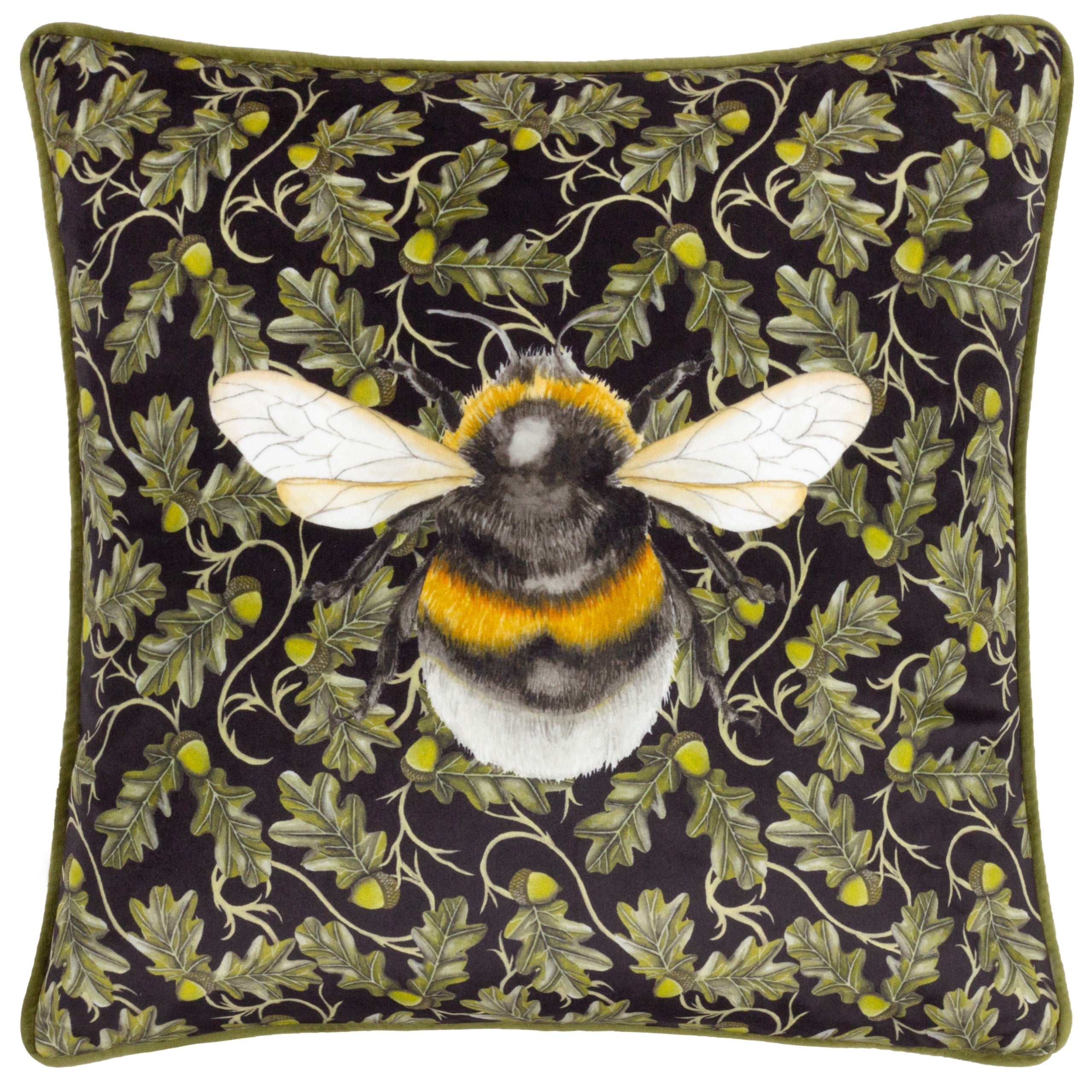 Braywick Orville  Printed Velvet Cushion