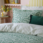 Brianna Floral 100% Cotton Duvet Cover Set