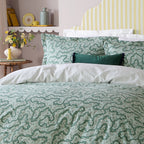 Brianna Floral 100% Cotton Duvet Cover Set