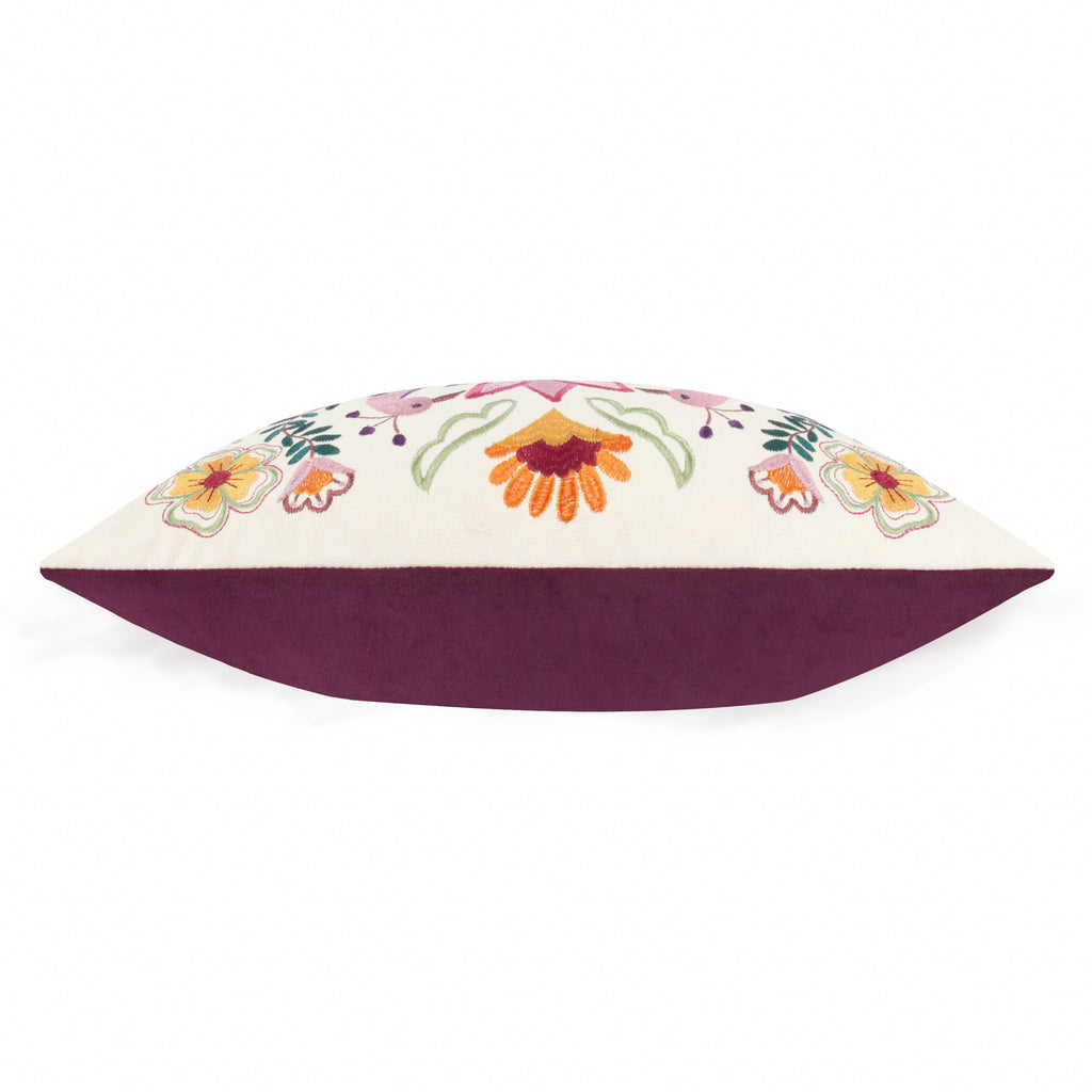Broderie Embroidered Cushion