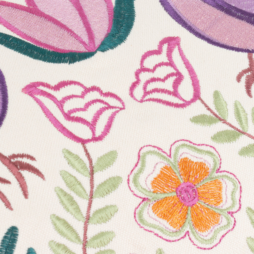 Broderie Embroidered Cushion