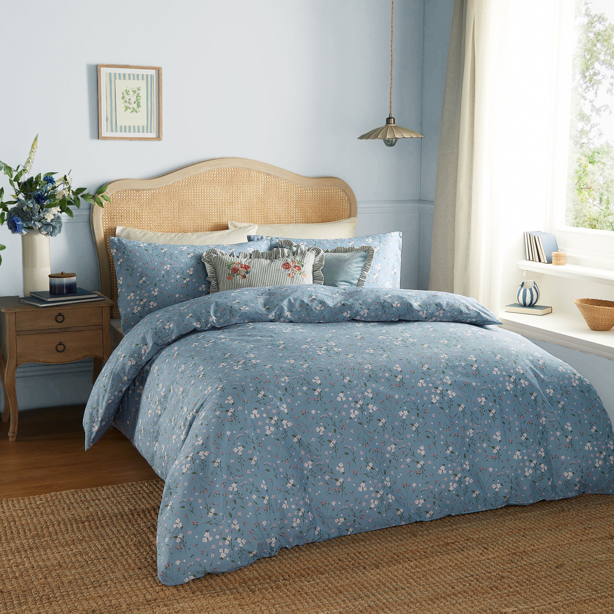 Bronte Printed Floral Duvet Cover Set