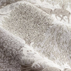 Brook Woodland Jacquard Pencil Pleat Curtains