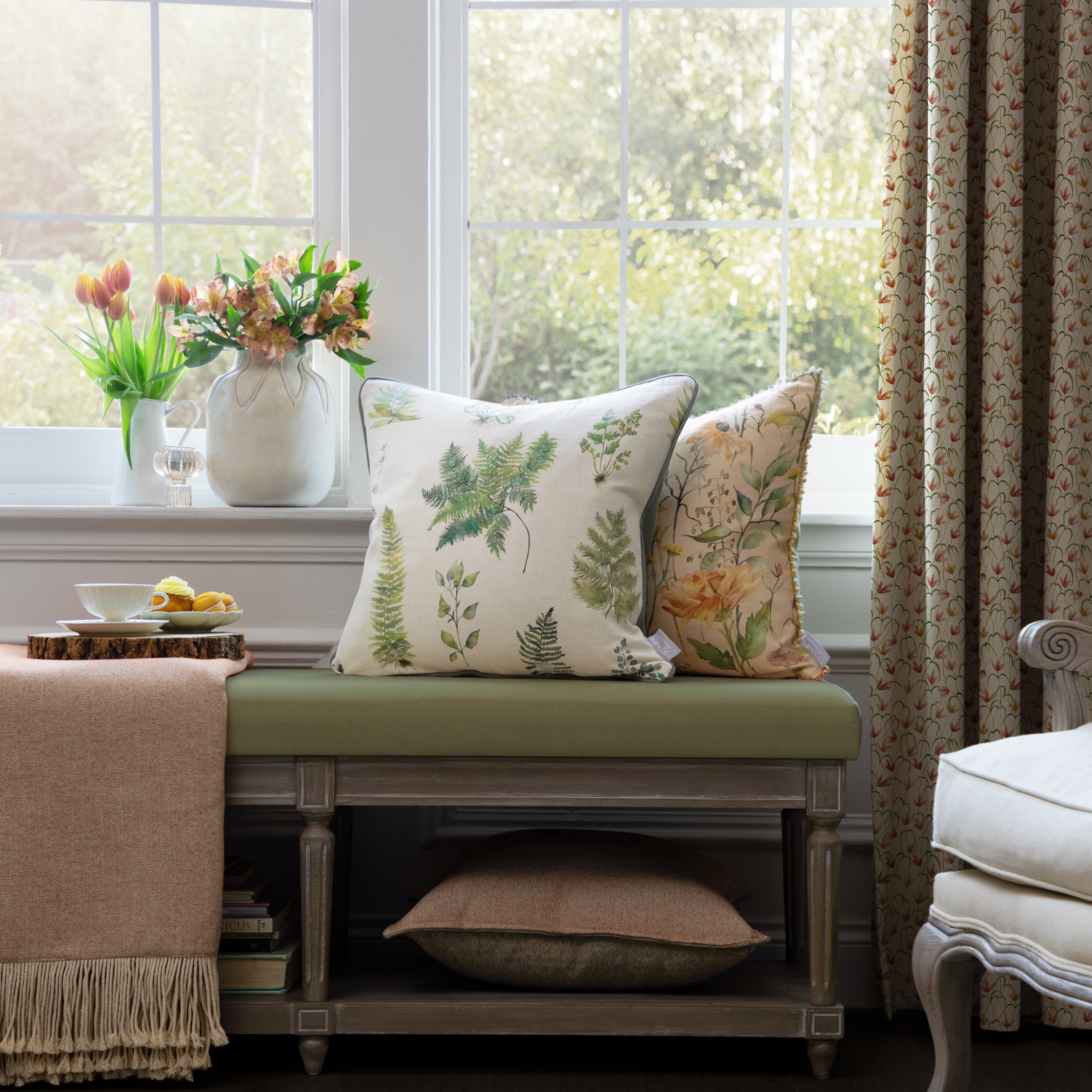 Botanical Stories Fabric Pattern