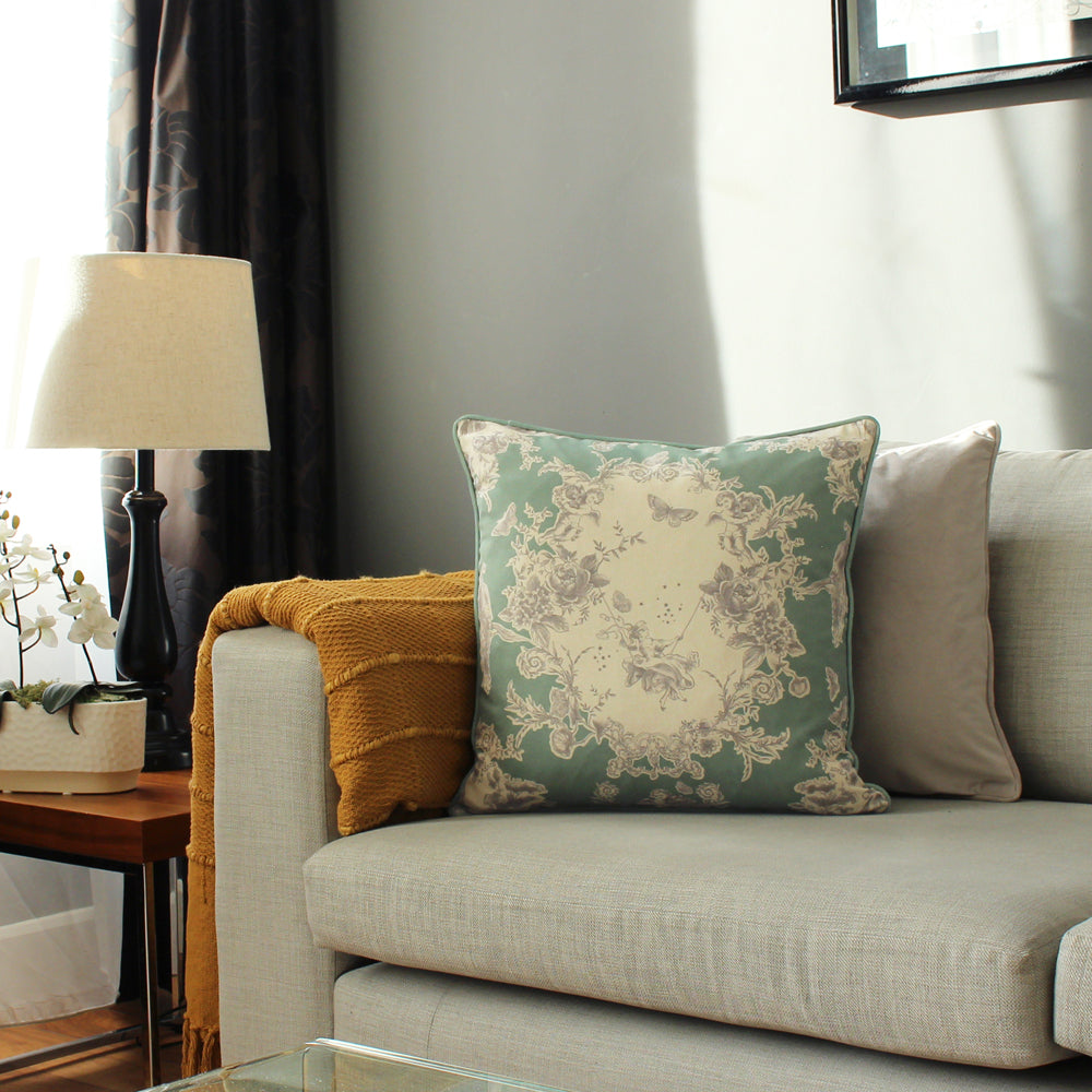 Burford Floral Cushion