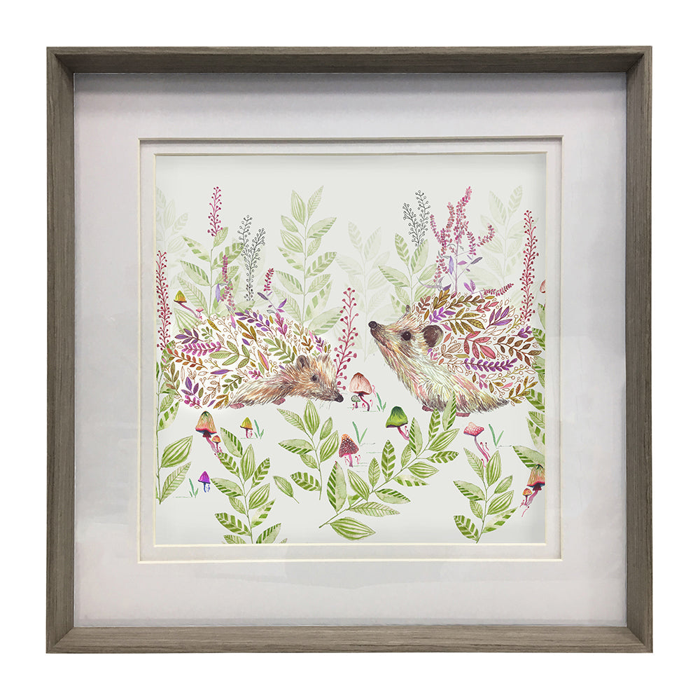 Buttons & Ginger Framed Print