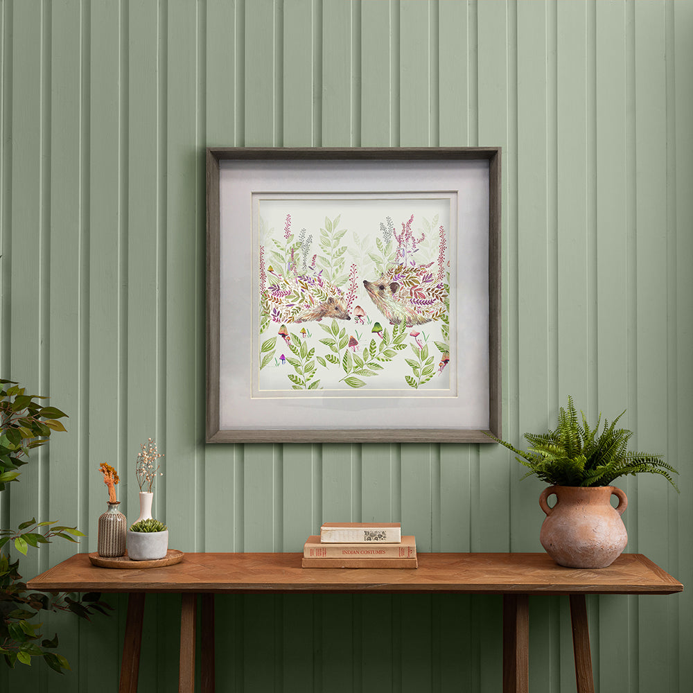 Buttons & Ginger Framed Print