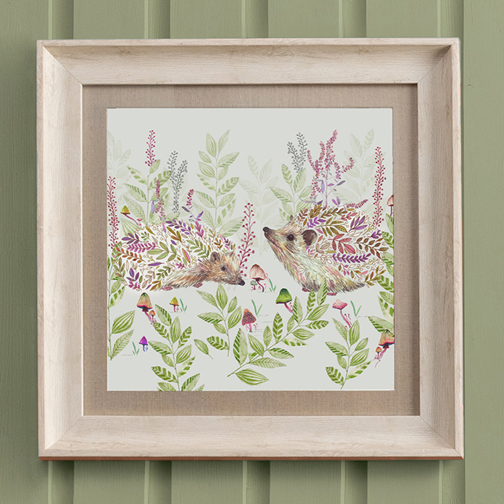 Buttons & Ginger Framed Print