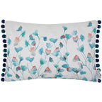 Cala Printed Pom Pom Cushion