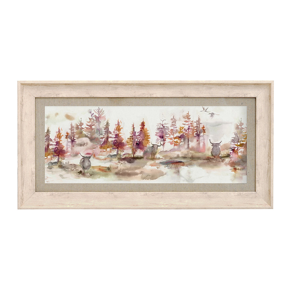 Caledonian Forest Framed Print