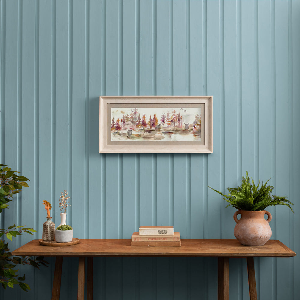 Caledonian Forest Framed Print