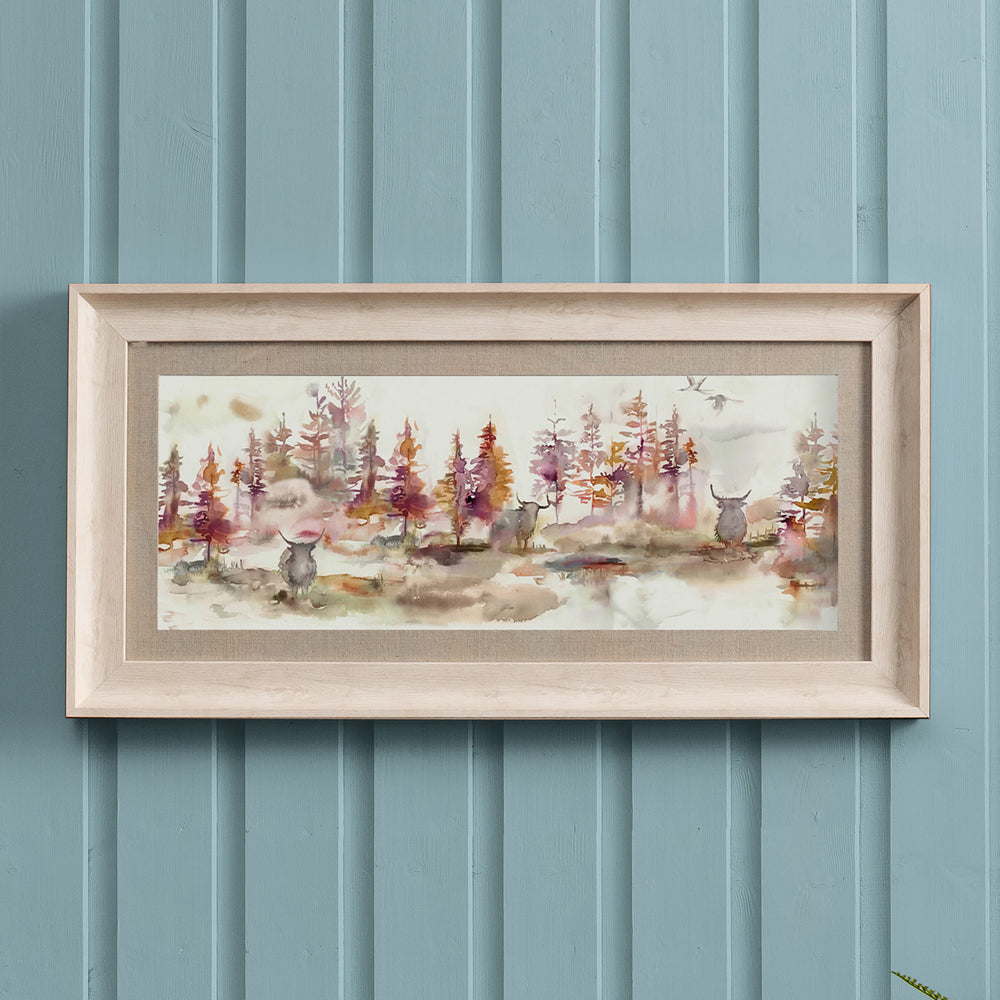 Caledonian Forest Framed Print