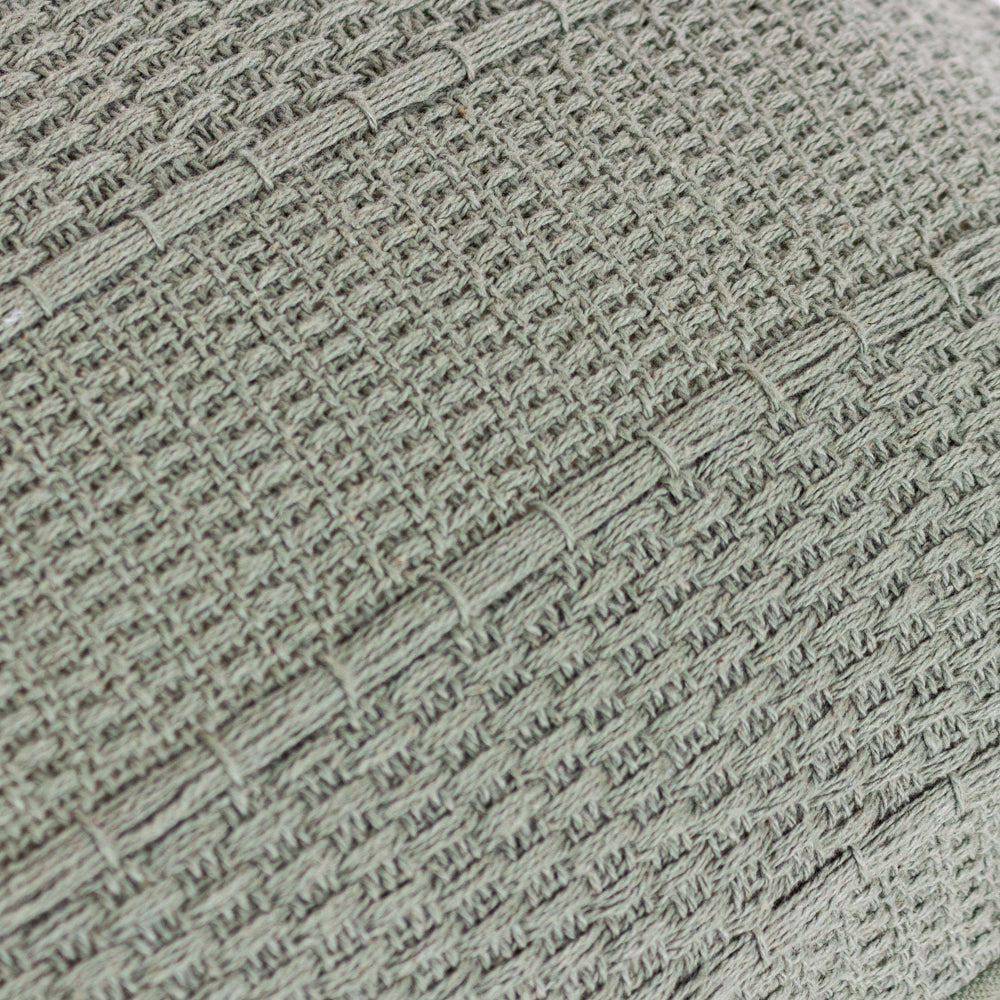 Caliche Textured Tasselled Cushion