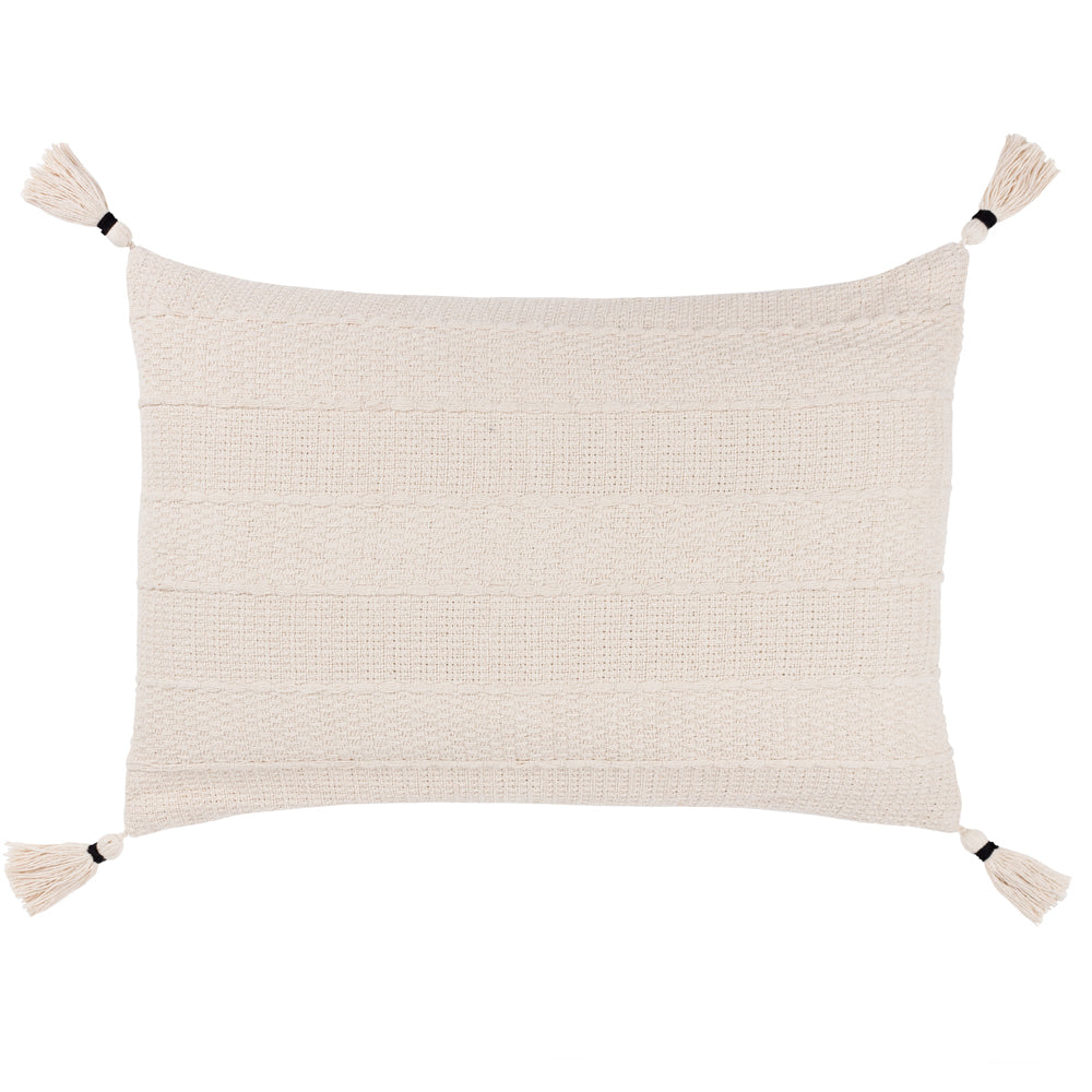 Caliche Textured Tasselled Cushion