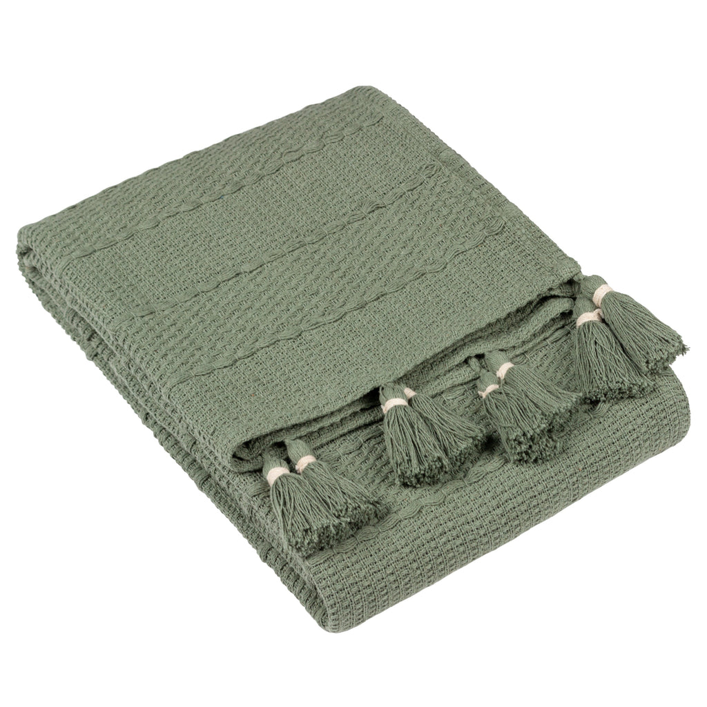 Caliche Woven Tasselled Throw