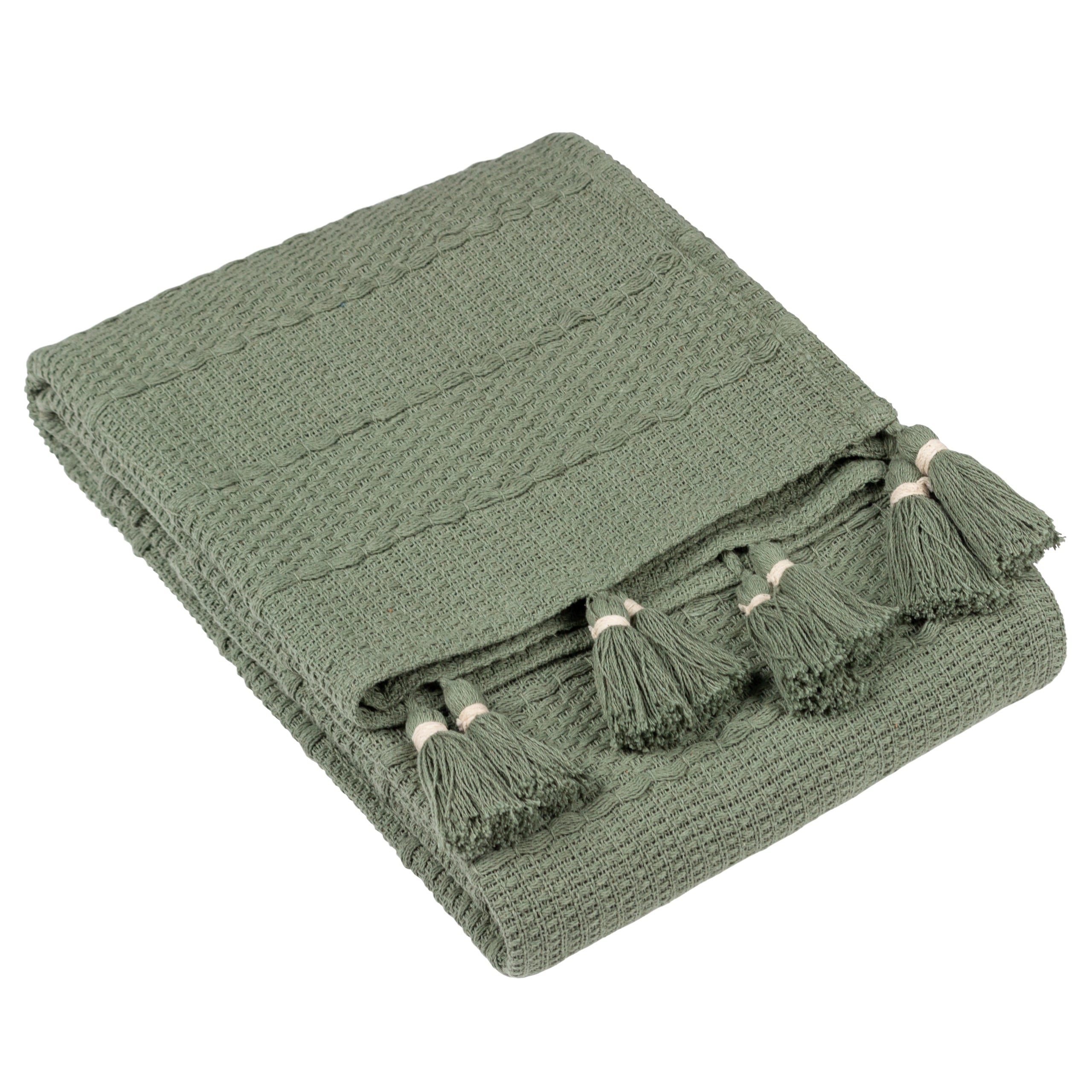 Caliche Woven Tasselled Throw