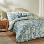 Camellia Printed Soft Touch Duvet Cover Set