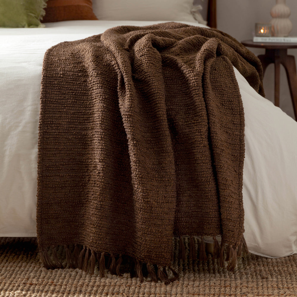 Candar Textured Boucle Throw