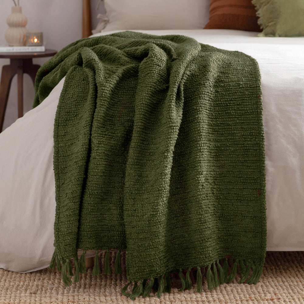 Candar Textured Boucle Throw