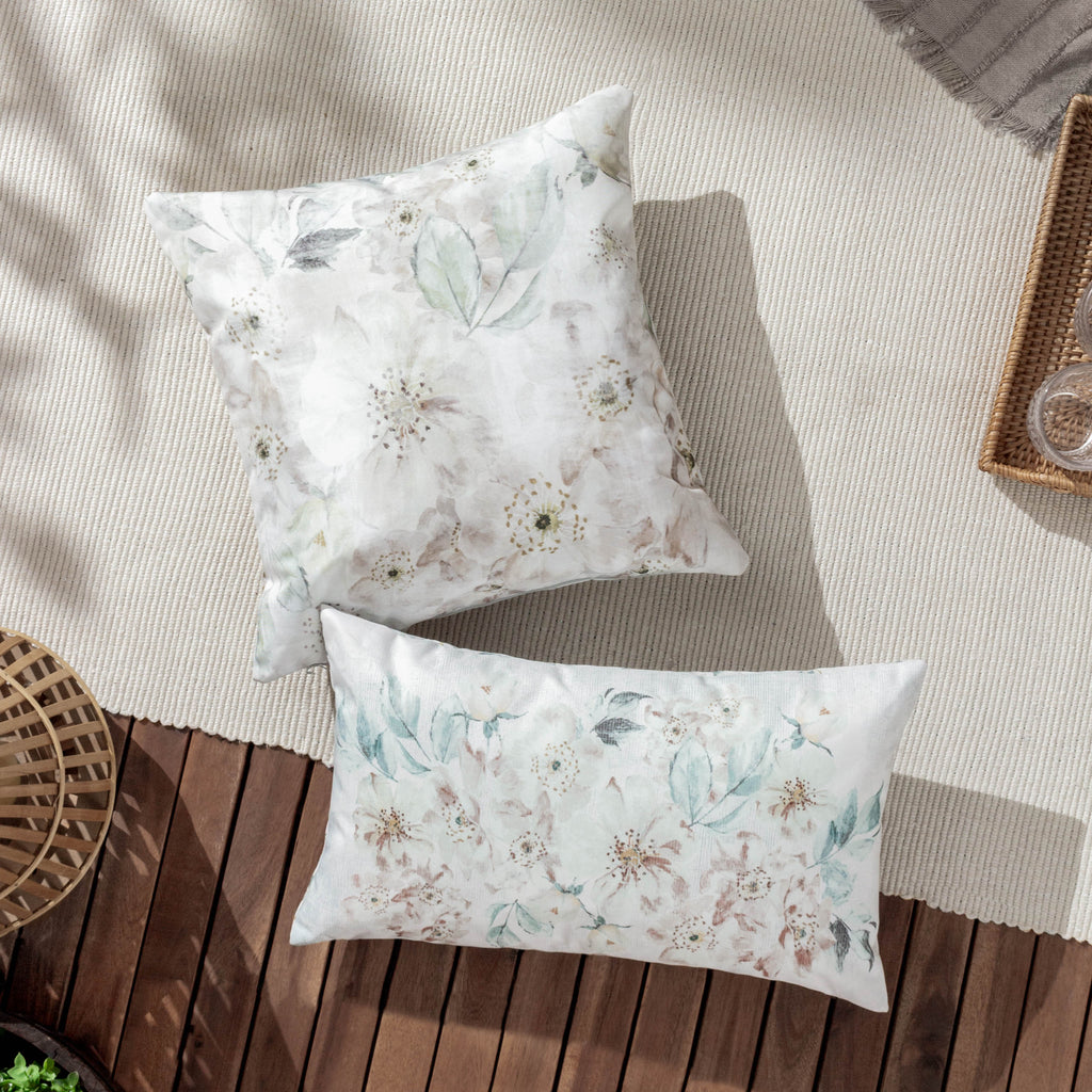 Canina Rectangular Outdoor Floral Cushion
