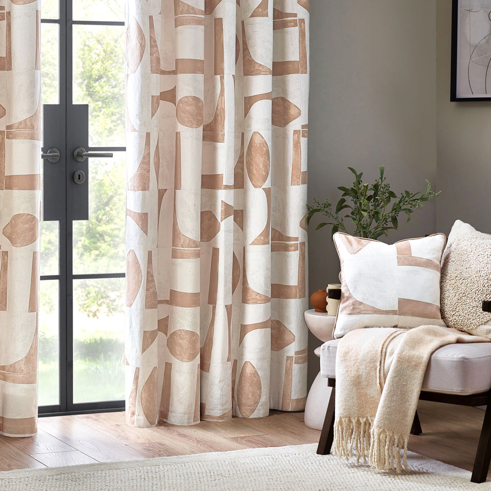 Carro Abstract Piped Cushion