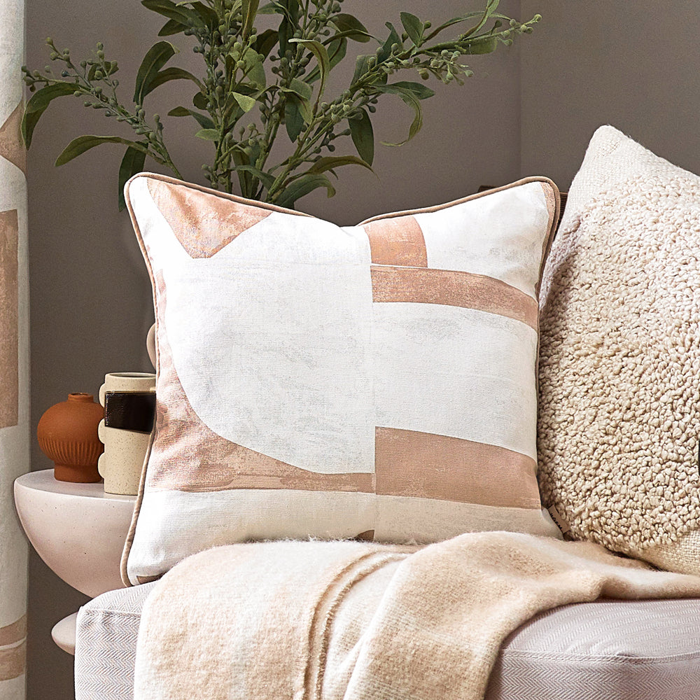 Carro Abstract Piped Cushion