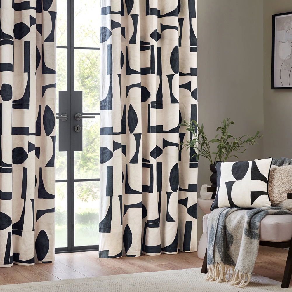 Carro Abstract Piped Cushion