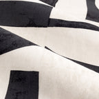 Carro Abstract 100% Cotton Lined Curtains