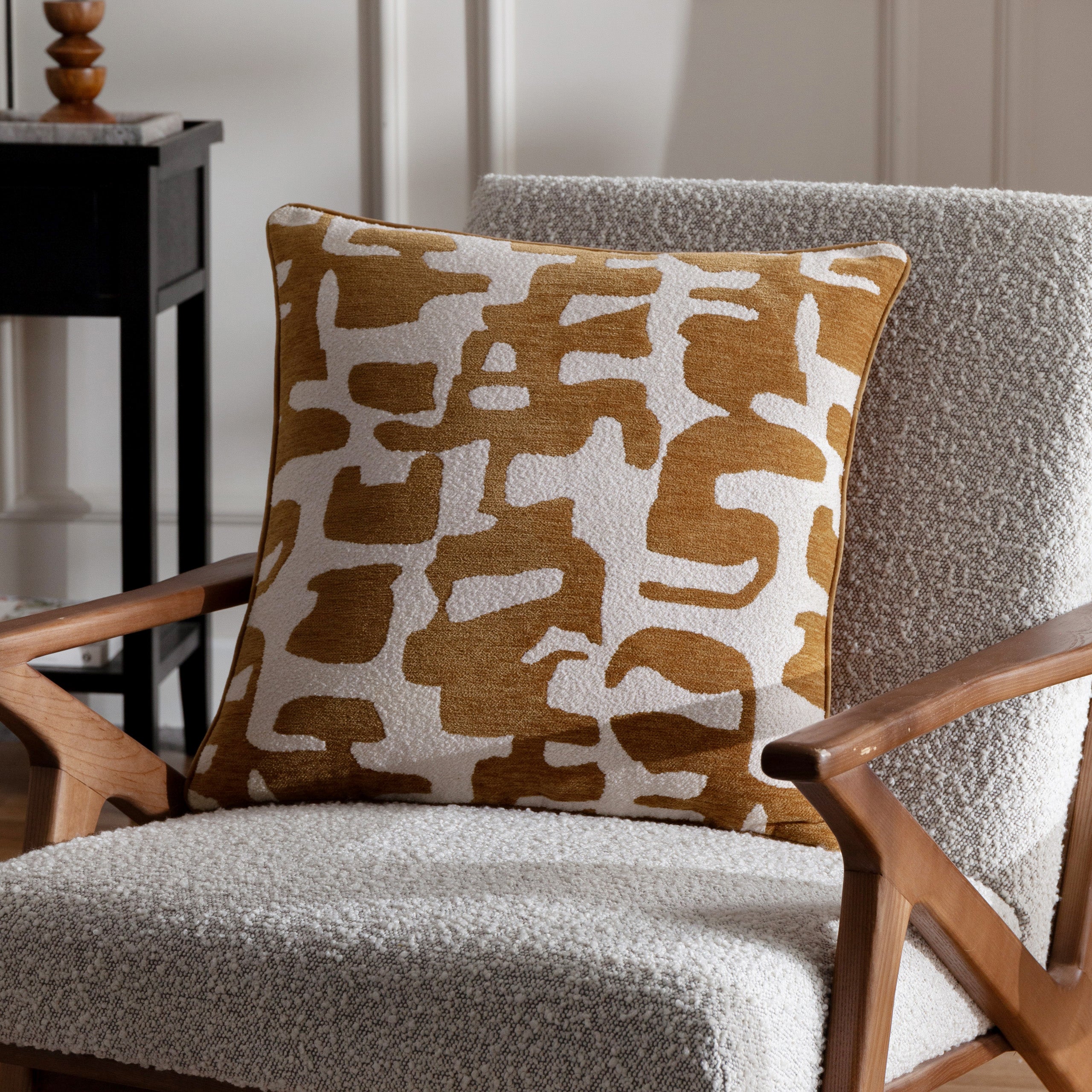 Caval Boucle Jacquard Cushion