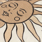 Celestial Stories Embroidered Velvet Cushion