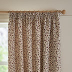 Cervino Jacquard Room Darkening Pencil Pleat Curtains