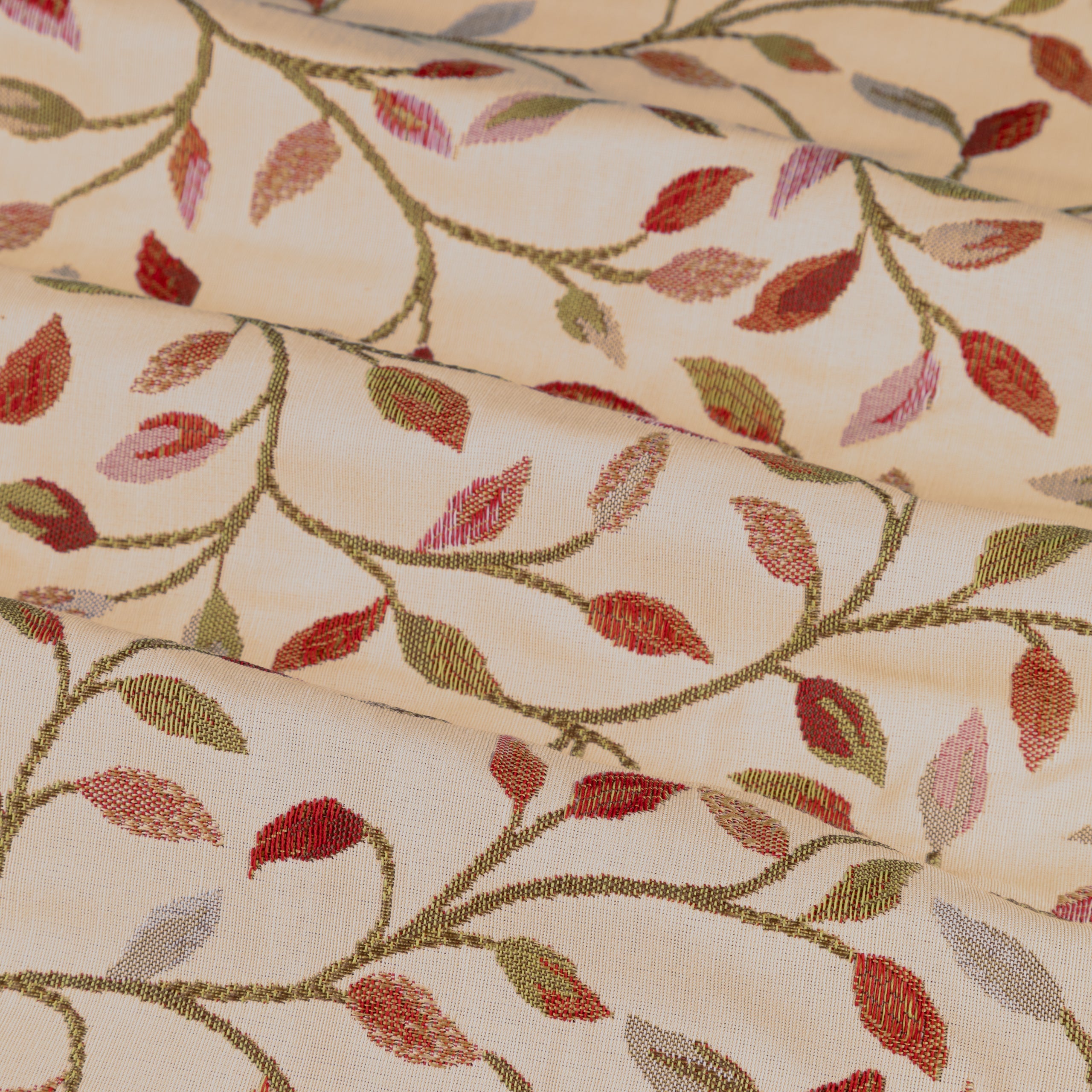 Cervino Jacquard Room Darkening Pencil Pleat Curtains