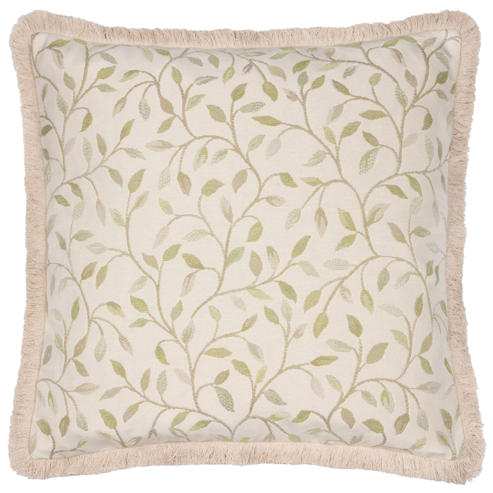 Cervino Fringed Jacquard Cushion
