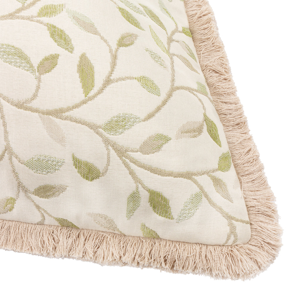 Cervino Fringed Jacquard Cushion