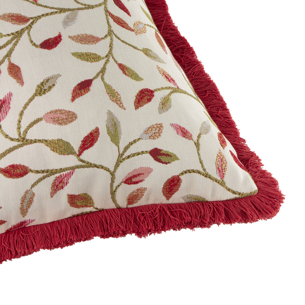 Cervino Fringed Jacquard Cushion