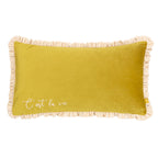 Cest La Vie Embroidered Cushion